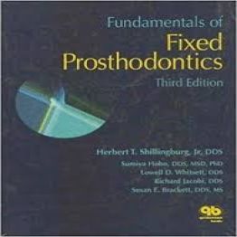 fundamentals of fixed prosthodontics 3rd edition