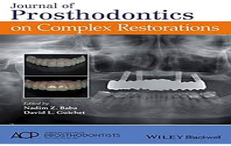 Journal of Prosthodontics on Complex Restorations-download