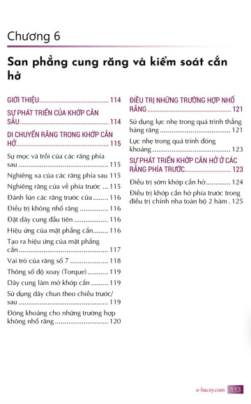 cChương6 San phẳng cung răng và kiểm soát cắn hở