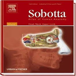 Sobotta-Atlas of Human Anatomy, Volume 1- Head, Neck, Upper Limb-14th edition (2006)