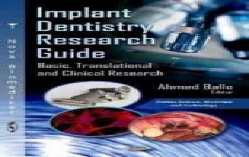 Implant Dentistry Research Guide- Basic Translational and Clinical Research (2012)-download