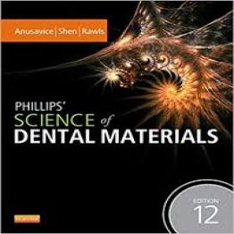 Phillips’ Science of Dental Materials-12 edition (2012)